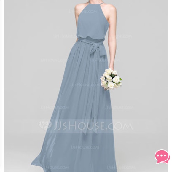 jjshouse steel blue dress off 63 